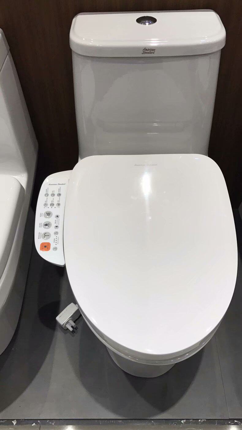 美标连体白色虹吸式坐厕卫浴洁具