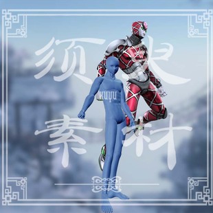 须臾/JOJO的奇妙冒险迪亚波罗绯红之王替身cos后期Png图片素材