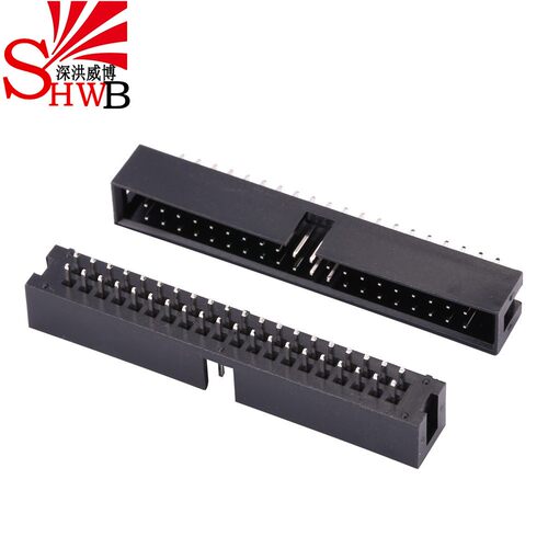简易牛角座 直针 DC3-40P直针 40脚 2.54MM间距 ISP接口 JTAG插座