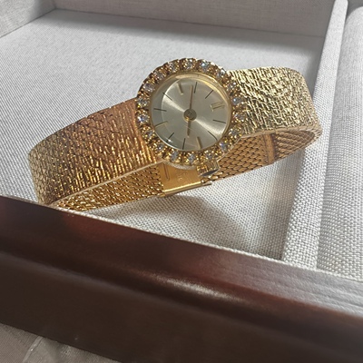 babila中古复古小众精致轻奢小表盘高级感气质女手表小金表腕表女