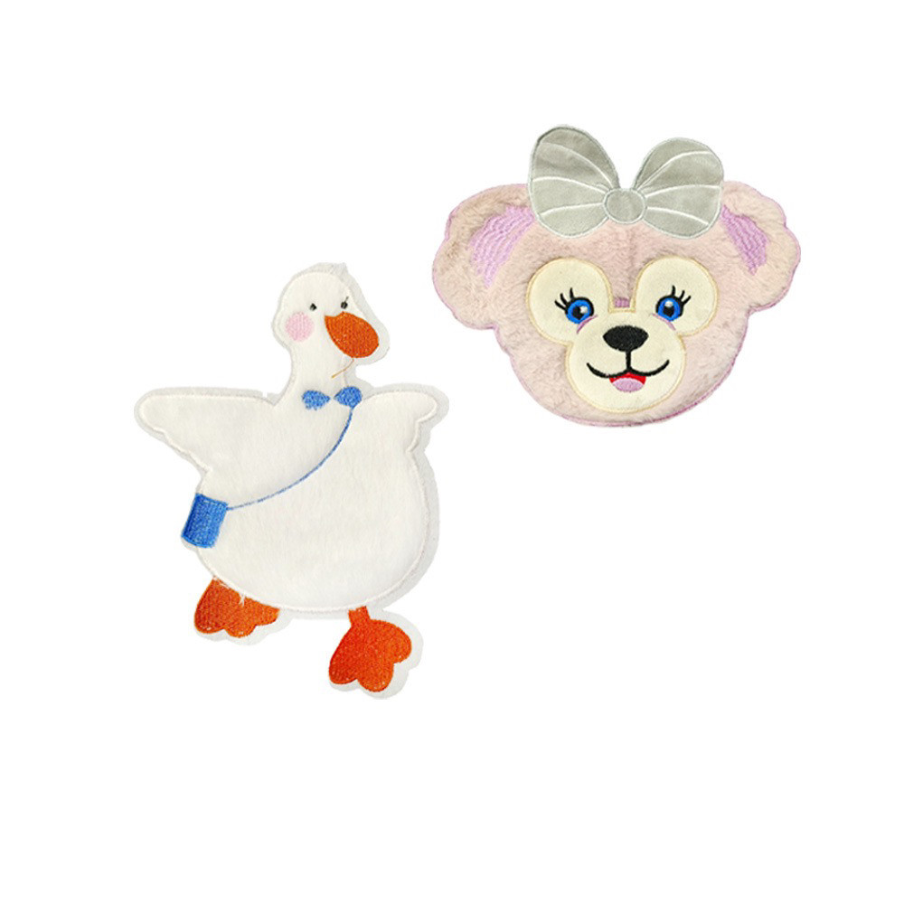 1个价 动物田园鸡鸭刺绣布贴服装diy手机壳装饰贴布补丁贴车缝款