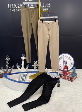 Regatta Club赛艇俱乐部男装 新款男士长裤中腰四季休闲牛仔裤男