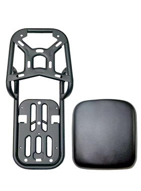 适用于雅迪畅行版电动车尾架DE3/DE8/DT5/DT6/DM3/DM6后坐垫货架