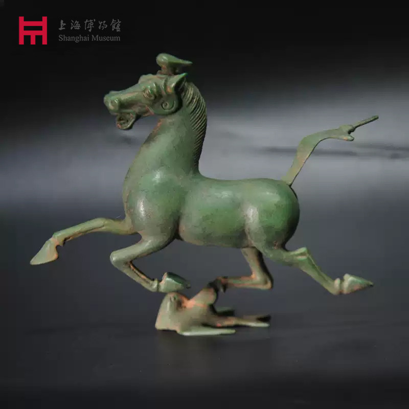上海博物馆青铜马马踏飞燕仿古创意家居桌面摆件乔迁新居送人礼物