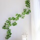 仿真绿植假藤曼造景招财树叶墙面美化吊顶装 饰遮挡空调管缠绕遮丑