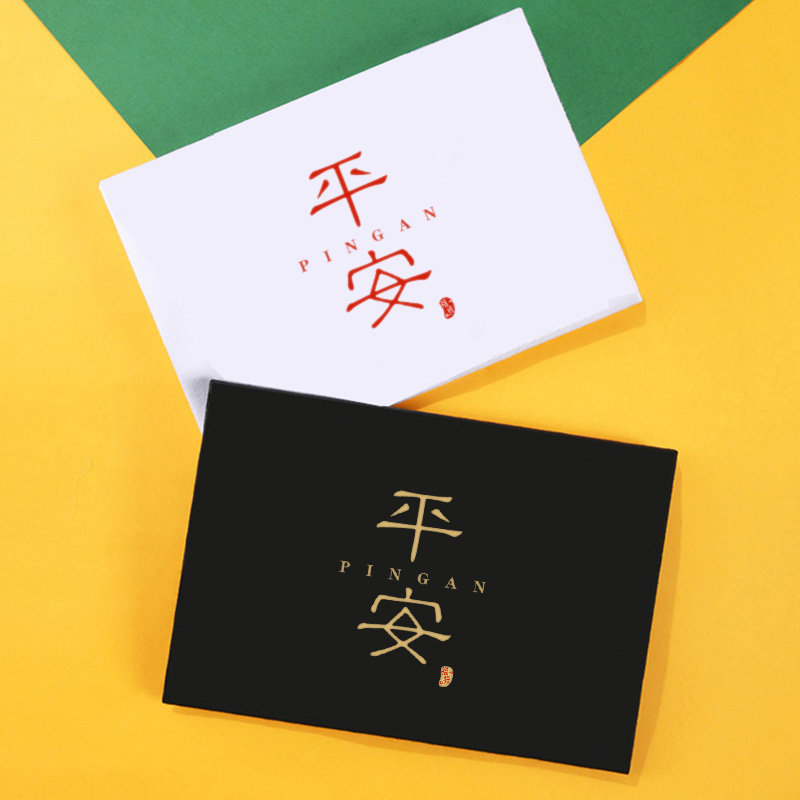 平安喜乐t恤roora情侣装创意定制设计感小众印logo文字diy短袖#