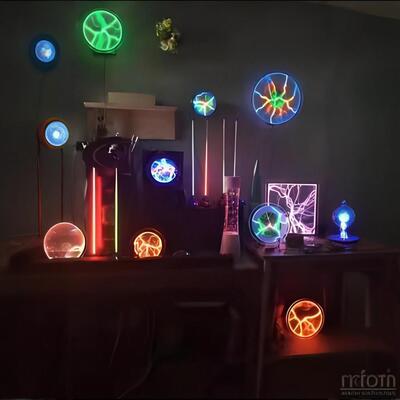 12寸闪电盘16寸离子灯闪光盘教学