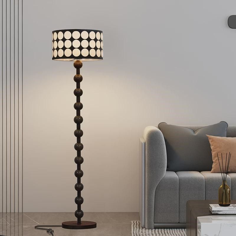 优选法式中古落地灯客厅卧室w书房美式复古侘寂风氛围灯新中式立