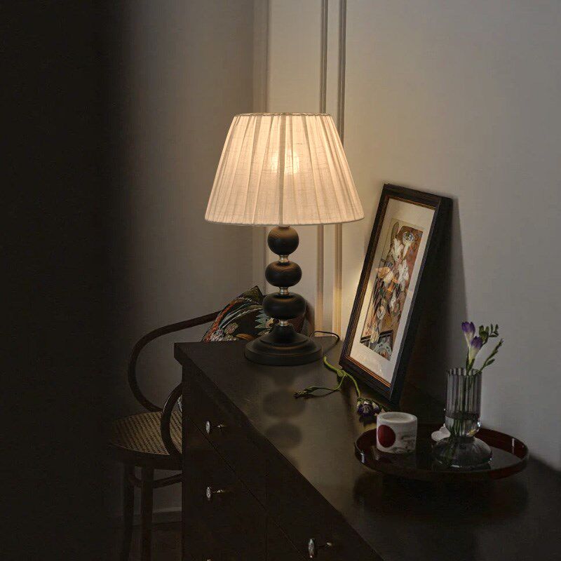 优选法式b美式复古中古风小台灯结婚礼物卧室床头柜婚房床头灯高