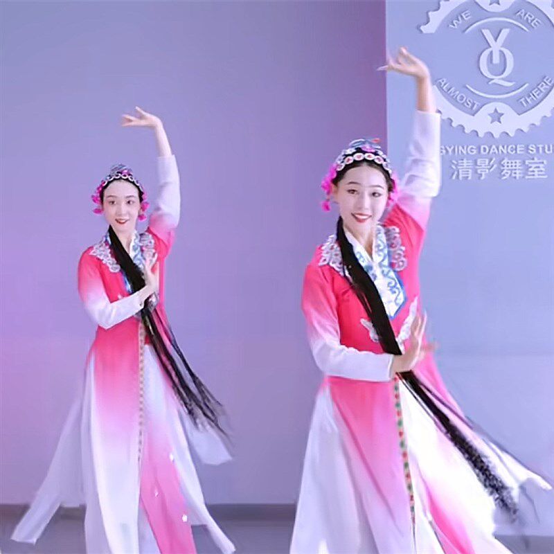新品春闺梦e戏曲表演服装新款女儿童俏花旦戏服梨花京剧演出服舞图片