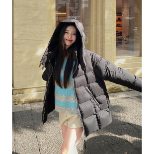 MINI 90白鸭绒外套 STUDIO徐琳「雪国暖冬」大欧包廓形感中长款