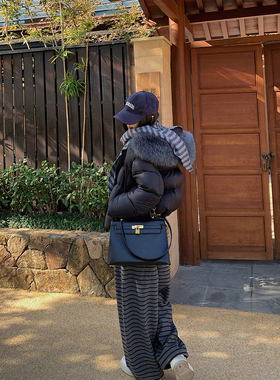 12/2  10AM  徐琳 「冰川被子」轻暖狐狸毛毛领白鸭绒羽绒服外套