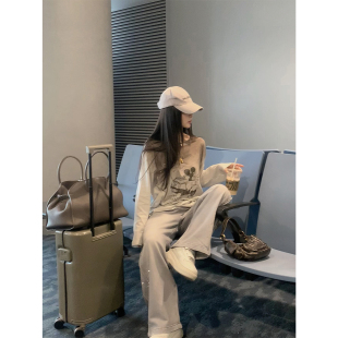 渐变风童趣卡通100棉T恤上衣 「机场私服」美式 MINI STUDIO徐琳