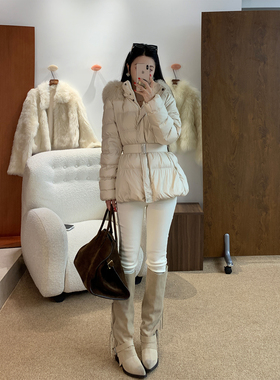 11/11 10AM徐琳「韩女小脚裤」私服款宽边高腰渐变牛仔紧身小脚裤