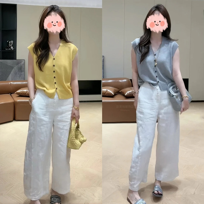 【运费险】短袖上衣时尚阔腿裤
