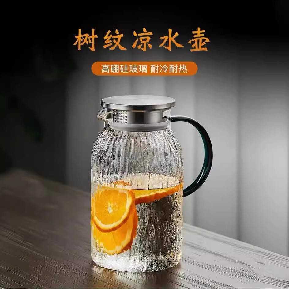 高硼硅玻璃耐高温冷水壶1.5L