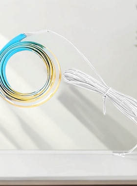 自粘加装5V感应cob灯带展示橱酒柜USB接口感应电池充电款专用灯条