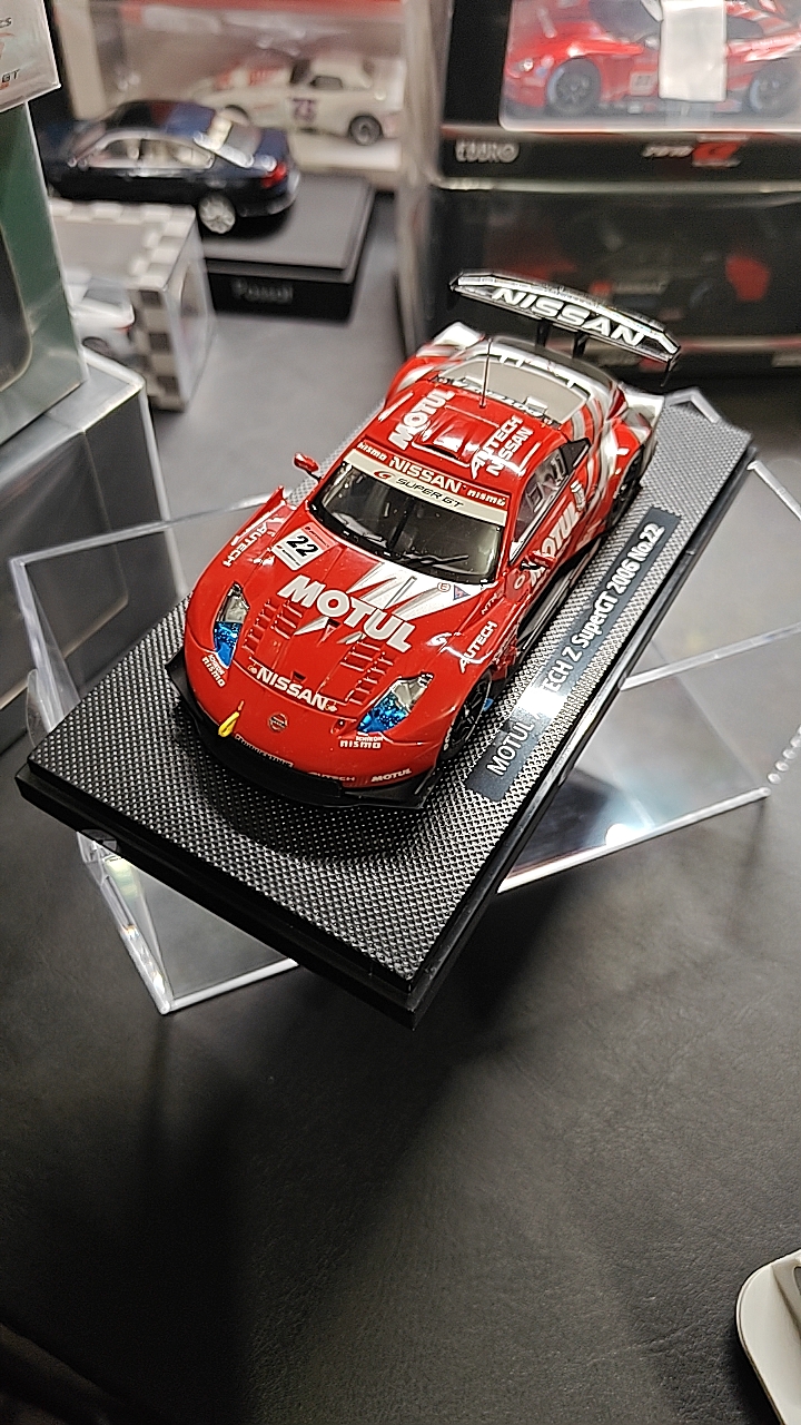 ebbro 1:43 日产 super gt 2006