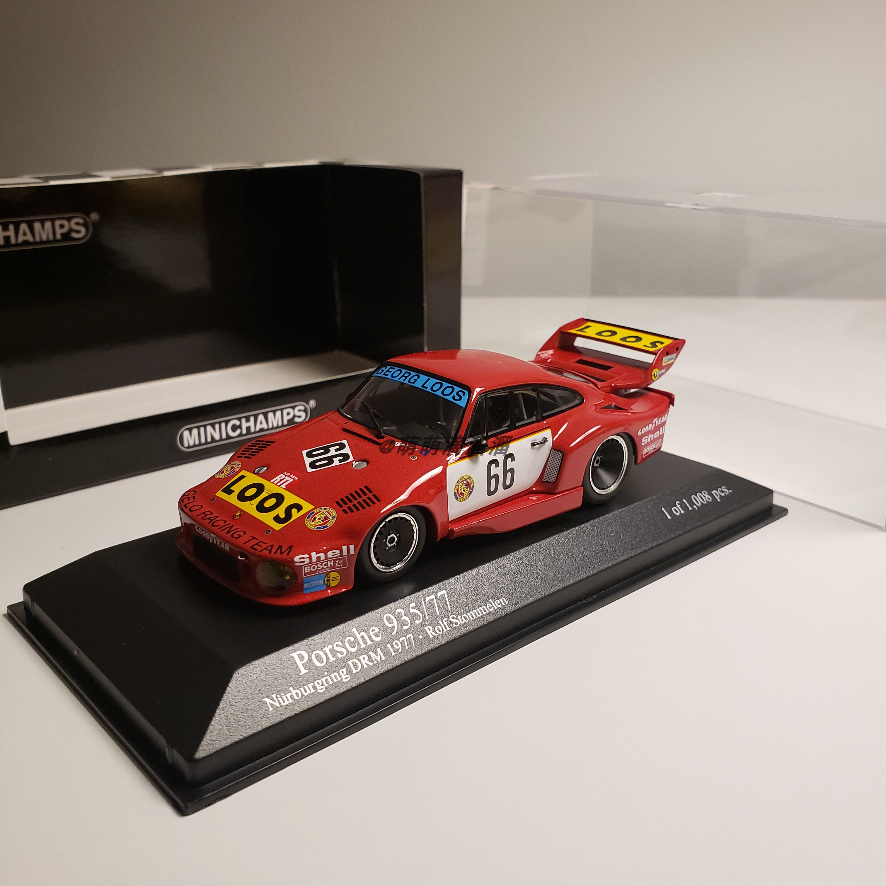 迷你切/Minichamps 1:43 保时捷 911 935/77 DRM纽伯格林车模礼物图片