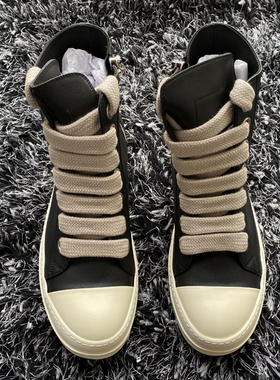 CD出品22SS 暗黑先锋RO主线TPU底高帮粗鞋带粒面小牛皮情侣百搭