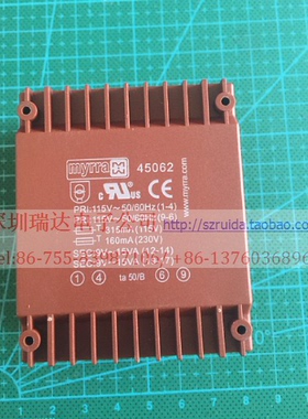MYRRA 45062 30VA 2x9V 原装进口稳压电源整流