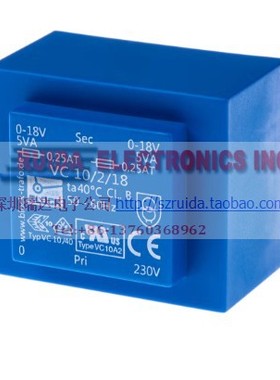 BLOCK VC10/2/18 10VA 2x18V 原装进口稳压电源整流 隔离变压器