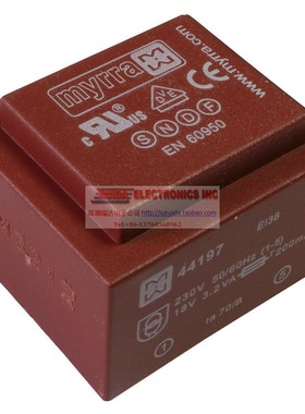 MYRRA 44197 3.2VA 18V 原装进口稳压电源整流 隔离变压器