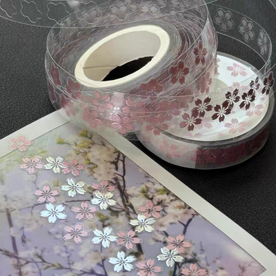 【至橘小铺】Lifetape人生磁带Sakura Strip立体装饰手账胶带分装