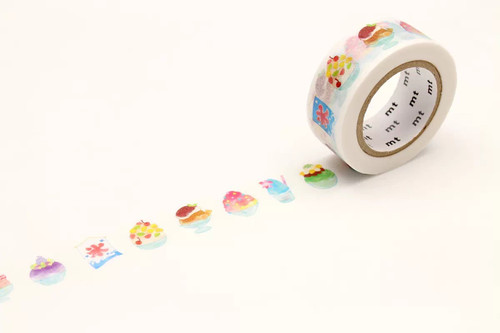 【至橘小铺】日本mt刨冰冰沙基础百搭和纸胶带分装手帐素材福袋