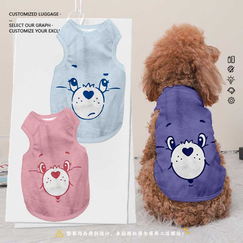 爱心小熊彩虹熊联名NASA宠物衣服