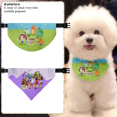 宝可梦Pokopia精灵动漫游戏宠物口水巾狗狗猫咪三角巾围巾围脖