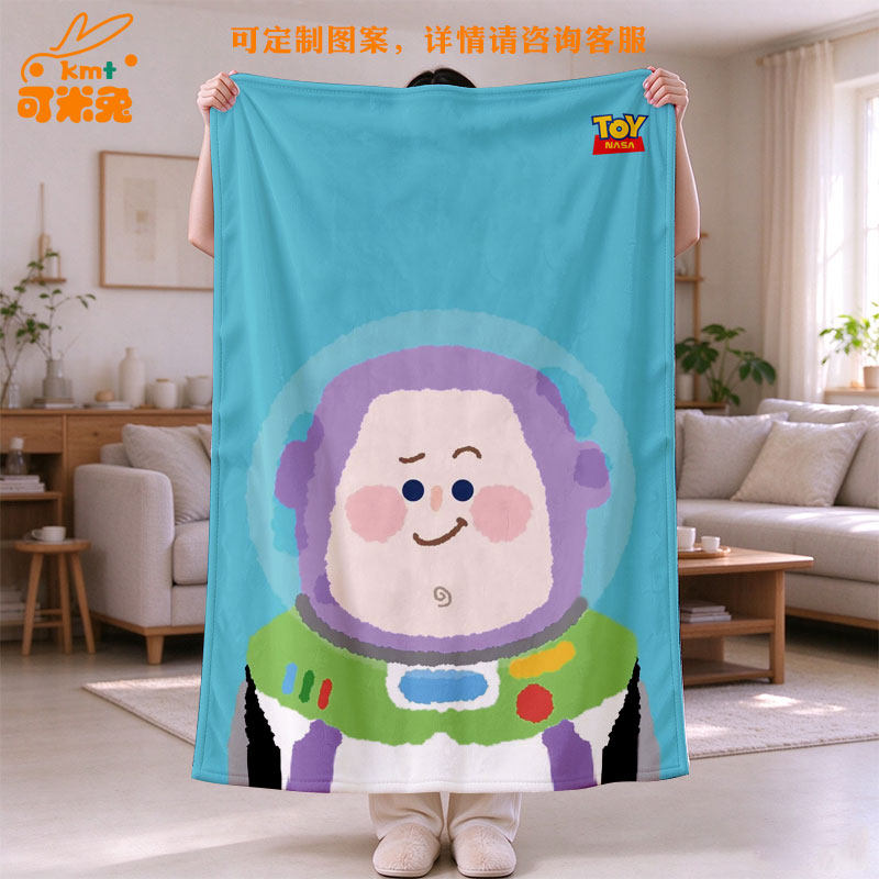 NASA联名玩具总动员巴斯光年毯子