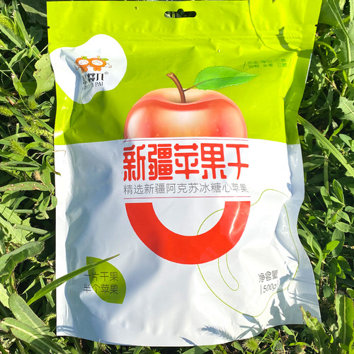 新疆特产阿克苏冰糖心苹果干厚切果脯三蒸三晒独立装孕妇休闲零食