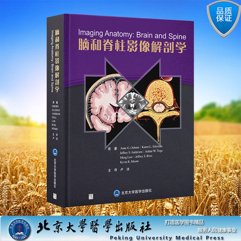 现货正版脊柱影像解剖学卢洁主译