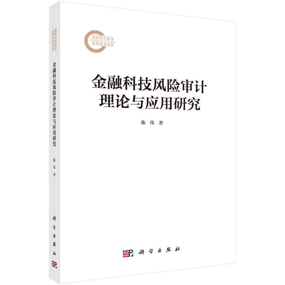 金融科技风险审计理论与应用研究 陈伟 平装 科学出版社9787030824301