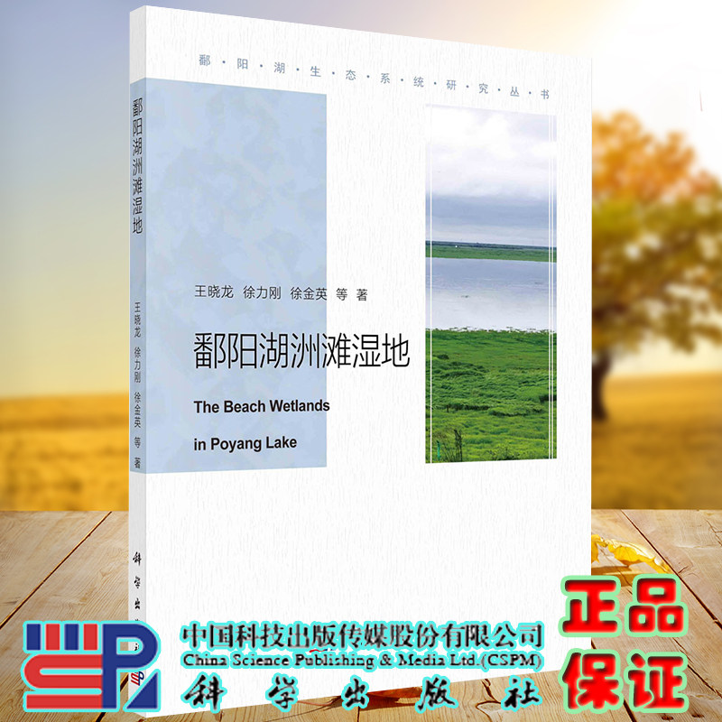 正版全xin现货平装 鄱阳湖洲滩湿地 鄱阳湖生态系统研究丛书王晓龙等 科学出版社9787030684875
