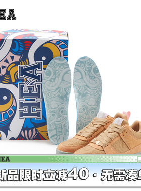 HEA马到功成系列的卢运动休闲鞋男女同款百搭复古国潮醒狮情侣鞋