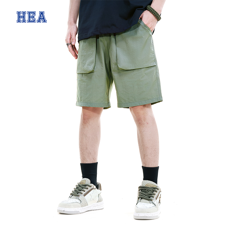 【HEA】国潮醒狮潮牌休闲短裤男女同款舒适百搭街头五分裤夏季