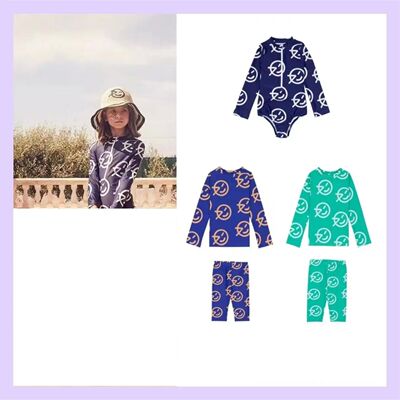 Pre sale children's swimsuits 2024wyn Children's smiling fac