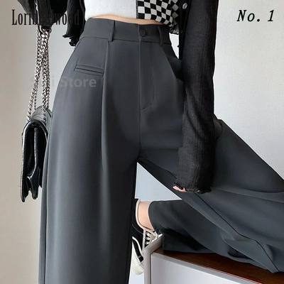 Suit Pants for Women Spring and Autumn 2023 New High Waist D