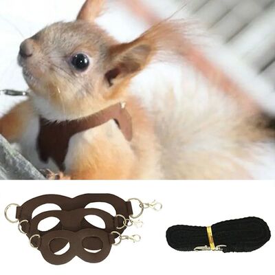 Hamster Squirrel Small Pet Chest Strap Leash Traction Rope S