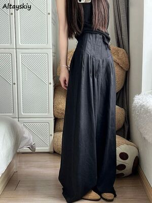 Pants Women Spring Baggy Korean Style Leisure Full Length El