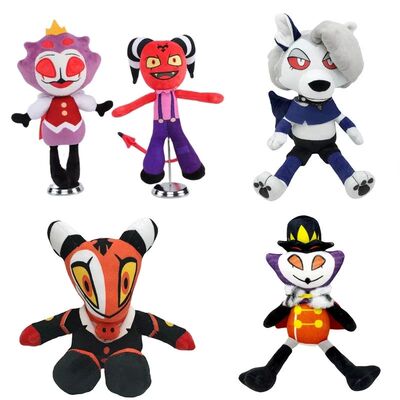 30CM Blitzo's Teddy Plush Toy Helluva Boss Plush Animal Toys