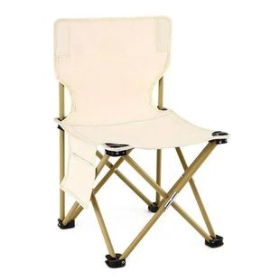 Outdoor Foldable Chair Camping Chair with Side Pocket Picnic
