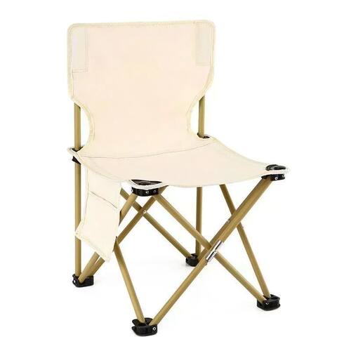 Outdoor Foldable Chair Camping Chair with Side Pocket Picnic