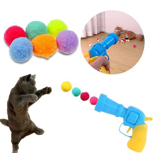 Interactive Launch Training Cat Toys Creative Kittens Mini P