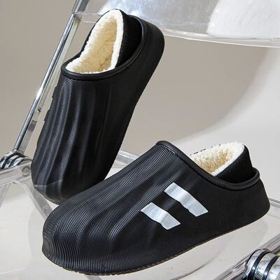 2023 Winter Slippers Men Outdoor Waterproof Warm Sneaker Sli