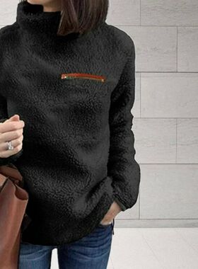 Winter Super Soft and Comfortable Solid Color Turtleneck Pul