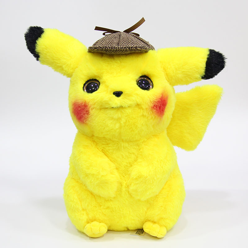 Detective Pikachu doll plush toy