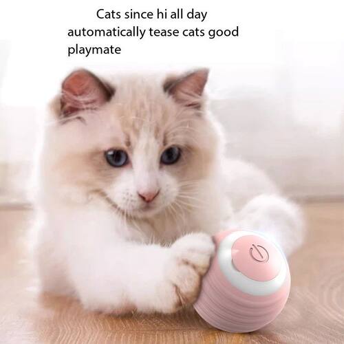Cat Interactive Ball Smart Cat Toys Indoor Automatic Rolling